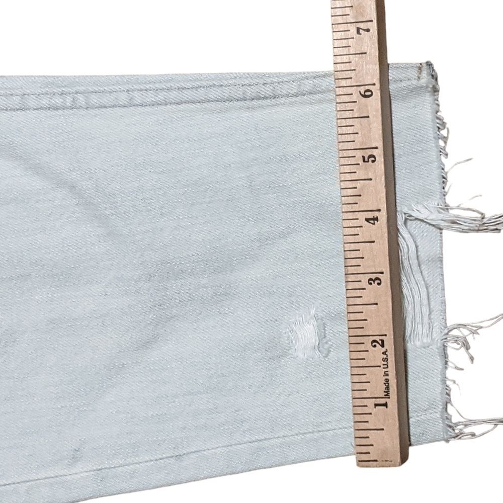 NWT GAP mom jean women's high rise tapered leg Tall destroyed light 10/30T - Picture 3 of 12
